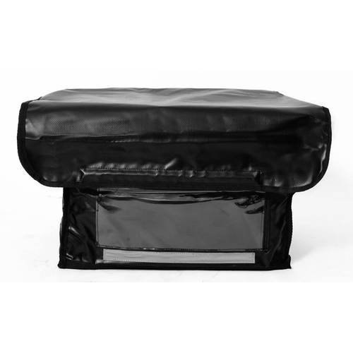 Zeitungswagentasche PLANE, Farbe schwarz mit schwarzer Umrandung